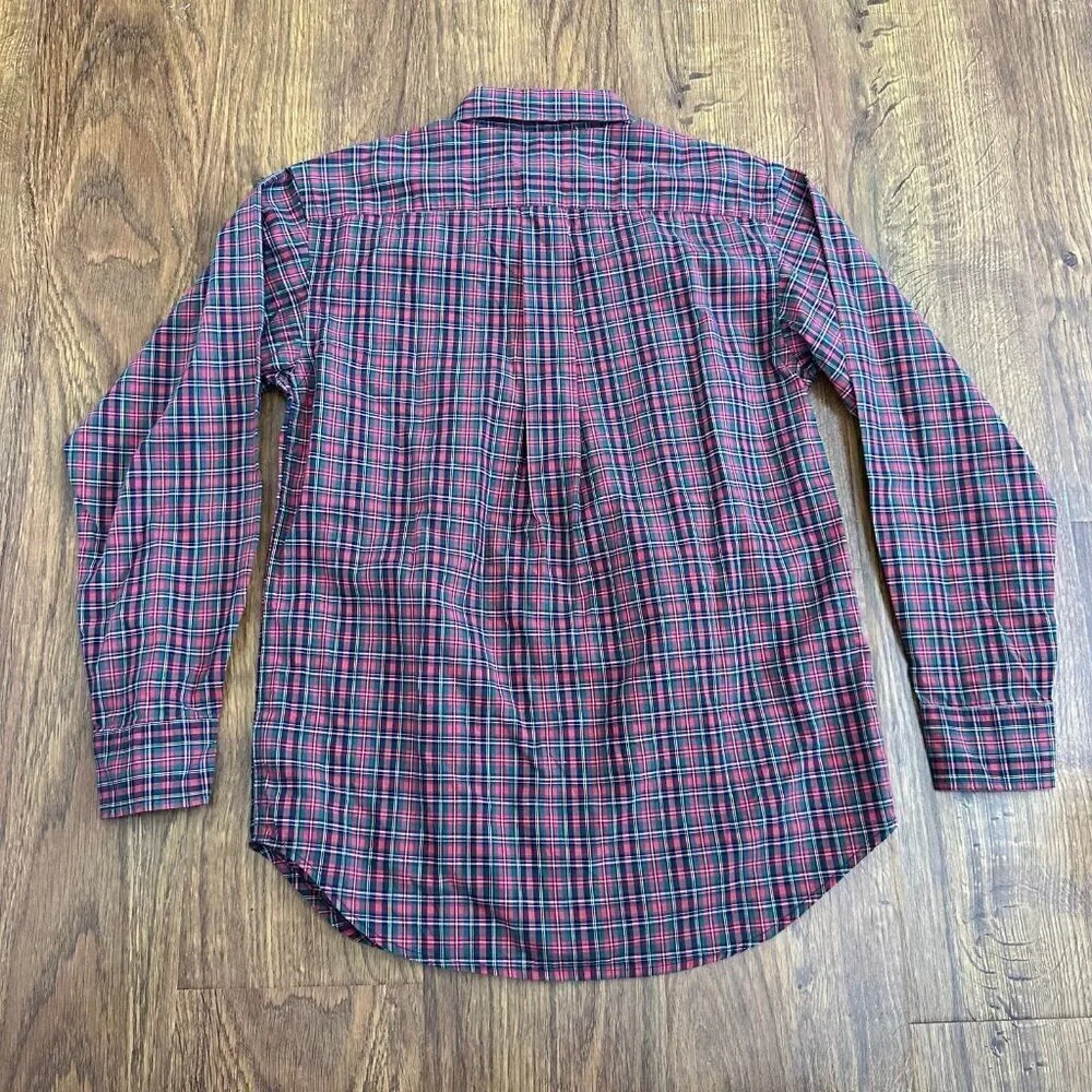 Ralph Lauren plaid long sleeve button up shirt
